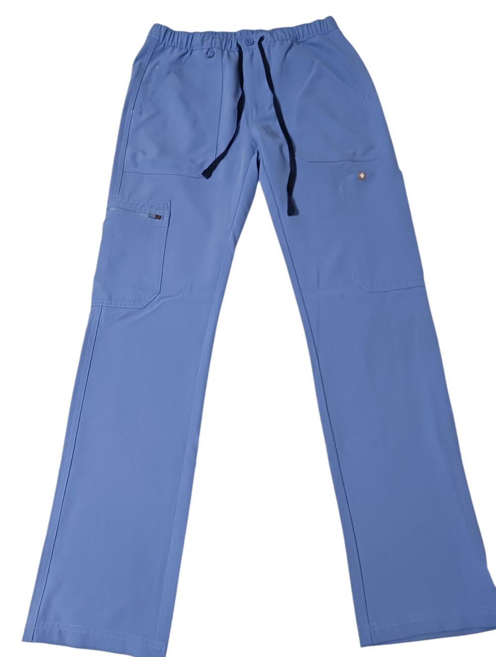 Figs XS technical collection scrubs pants only ceil blue cargo pockets